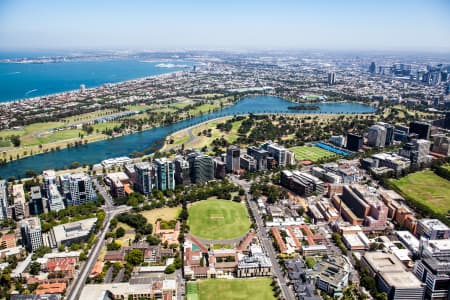 Aerial Image of ST KILDA ROAD