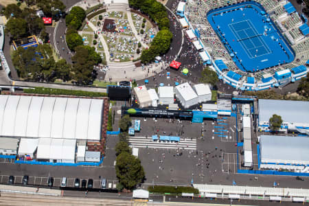 Aerial Image of AUSTRALIAN OPEN TENNIS 2015