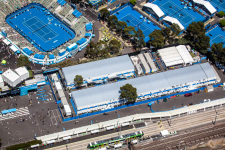 Aerial Image of AUSTRALIAN OPEN TENNIS 2015