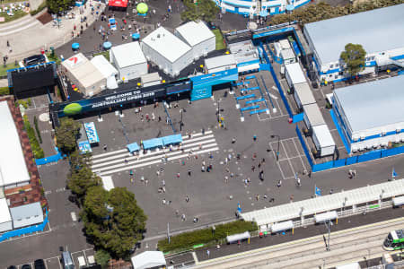 Aerial Image of AUSTRALIAN OPEN TENNIS 2015