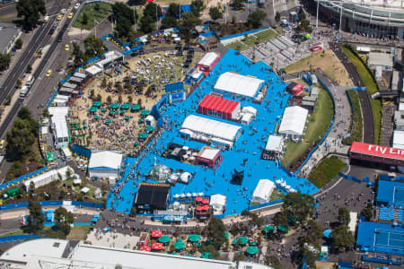 Aerial Image of AUSTRALIAN OPEN TENNIS 2015