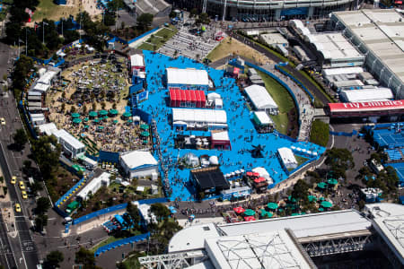 Aerial Image of AUSTRALIAN OPEN TENNIS 2015