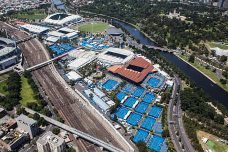 Aerial Image of AUSTRALIAN OPEN TENNIS 2015