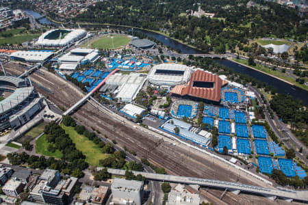 Aerial Image of AUSTRALIAN OPEN TENNIS 2015