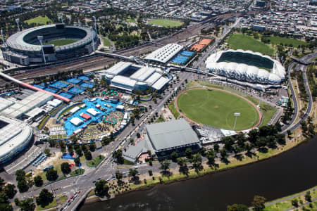 Aerial Image of AUSTRALIAN OPEN TENNIS 2015