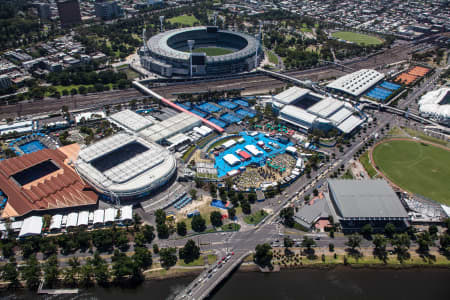 Aerial Image of AUSTRALIAN OPEN TENNIS 2015