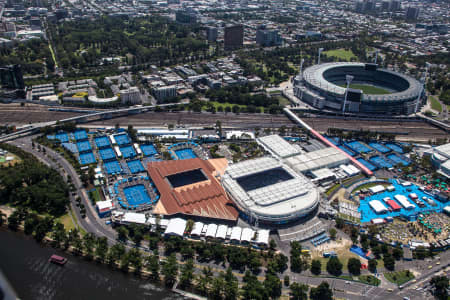 Aerial Image of AUSTRALIAN OPEN TENNIS 2015