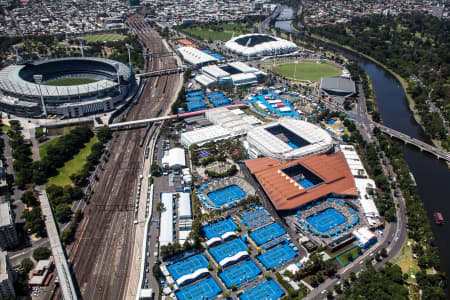 Aerial Image of AUSTRALIAN OPEN TENNIS 2015