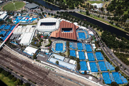 Aerial Image of AUSTRALIAN OPEN TENNIS 2015