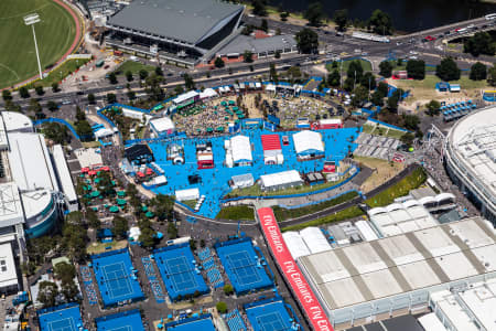 Aerial Image of AUSTRALIAN OPEN TENNIS 2015