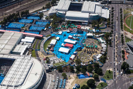 Aerial Image of AUSTRALIAN OPEN TENNIS 2015
