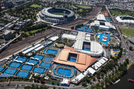 Aerial Image of AUSTRALIAN OPEN TENNIS 2015