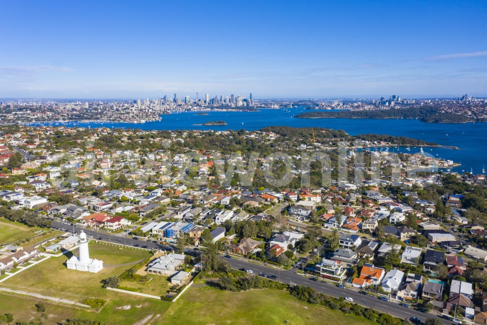 Aerial Image of Vaucluse to Sydney CBD