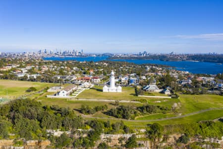 Aerial Image of VAUCLUSE LIGHTHOUSE