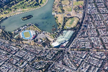 Aerial Image of ALBERT PARK