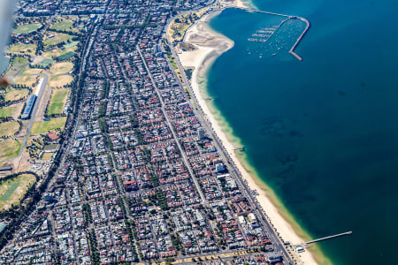 Aerial Image of ALBERT PARK