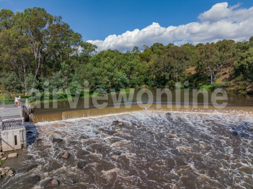 Aerial Image of Dights Falls Reserve, Abbotsford