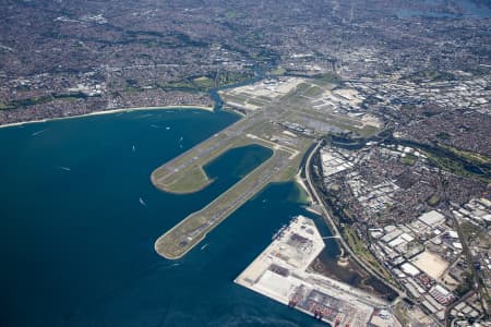 Aerial Image of SYDNEY AIRPORT