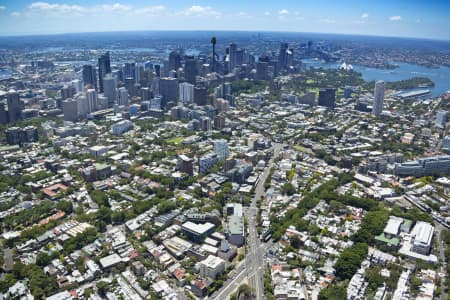 Aerial Image of SURRY HILLS