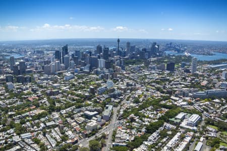 Aerial Image of SURRY HILLS
