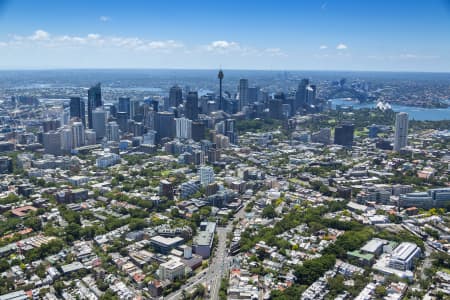 Aerial Image of SURRY HILLS
