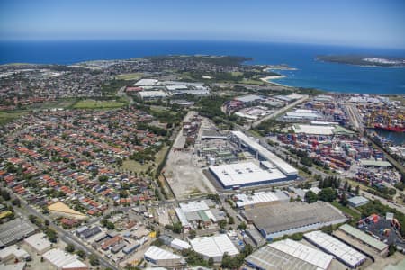 Aerial Image of PORT BOTANY