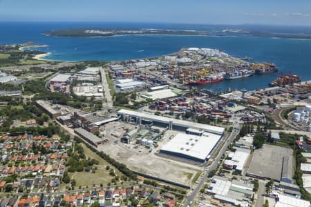 Aerial Image of PORT BOTANY