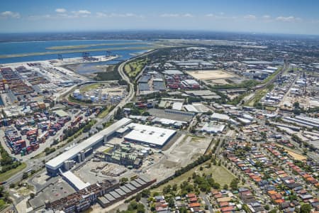 Aerial Image of PORT BOTANY