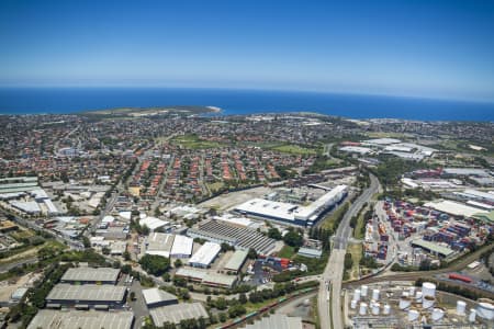 Aerial Image of PORT BOTANY