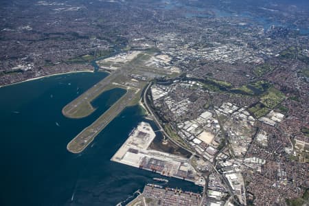 Aerial Image of SYDNEY AIRPORT