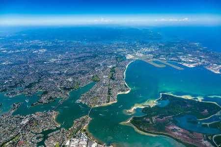 Aerial Image of GEORGES RIVER