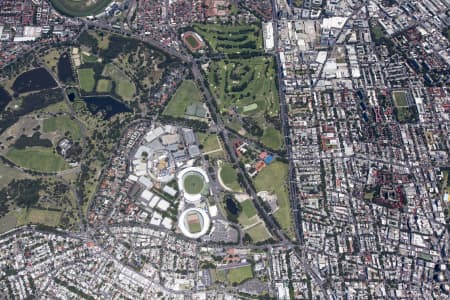 Aerial Image of CENTENNIAL PARK