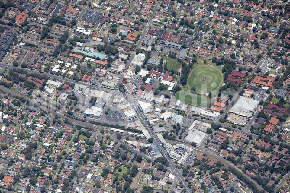 Aerial Image of Caringbah