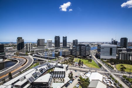 Aerial Image of DOCKLANDS MELBOURNE