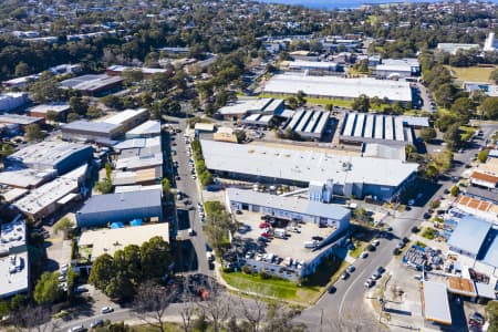 Aerial Image of CROMER INDUSTRIAL AREA