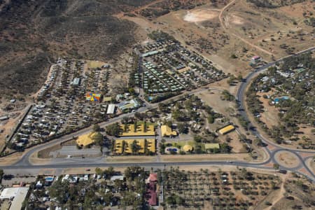 Aerial Image of MACDONNELL RANGE HOLIDAY PARK