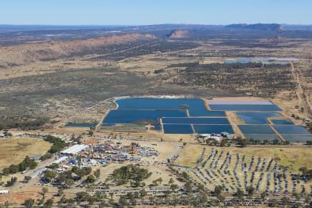 Aerial Image of BLATHERSKITE PARK SHOWGROUND