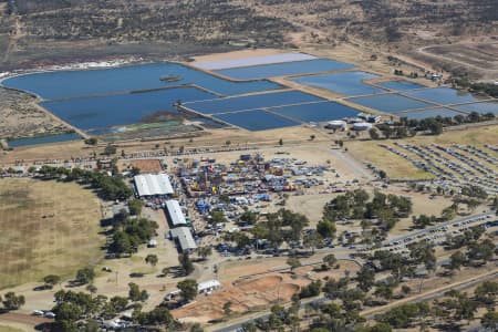 Aerial Image of BLATHERSKITE PARK SHOWGROUND