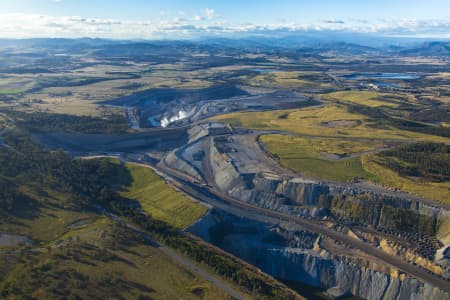 Aerial Image of MINING IN RIXS CREEK