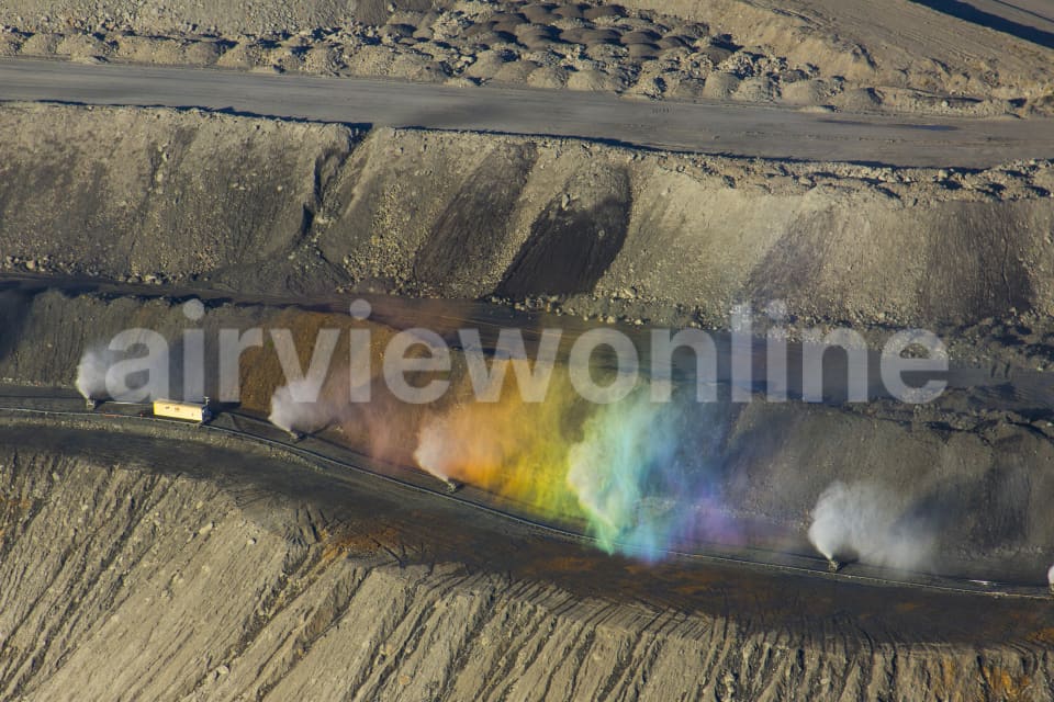 Aerial Image of Rainbow Sprinklers