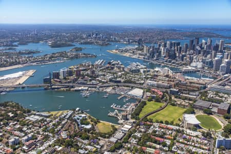 Aerial Image of GLEBE