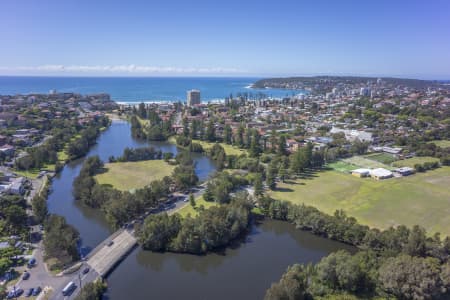 Aerial Image of MANLY