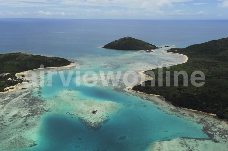 Aerial Image of Yangetta Island