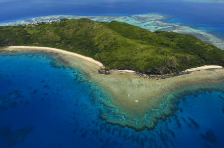 Aerial Image of TOKORIKI ISLAND FIJI