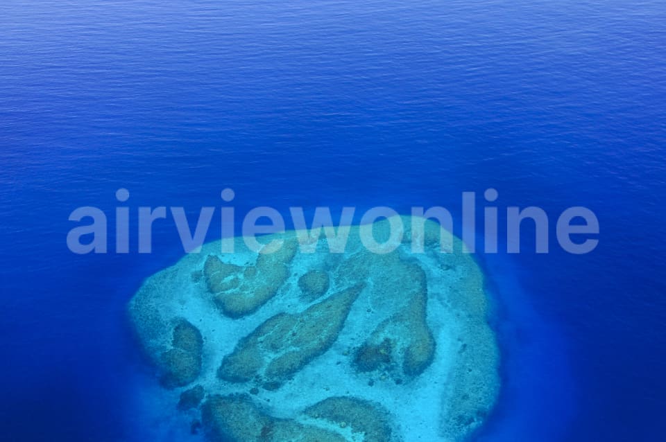 Aerial Image of Matamanoa Island Fiji