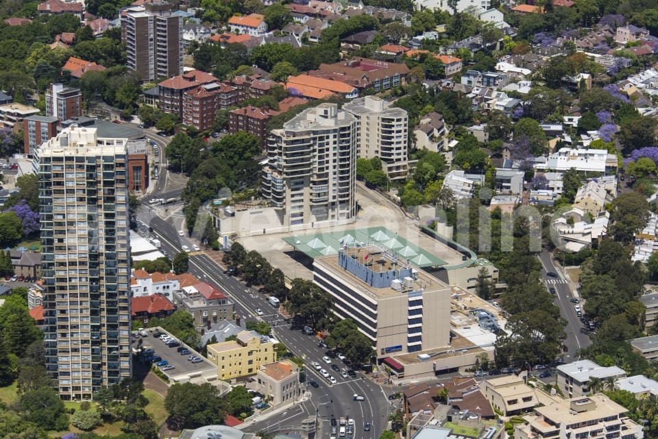 Aerial Image of Edgecliff & Rushcutters Bay