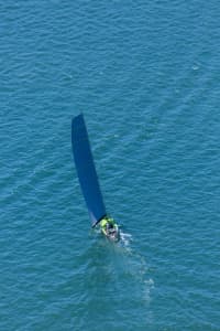 Aerial Image of SAILING IN THE HARBOUR