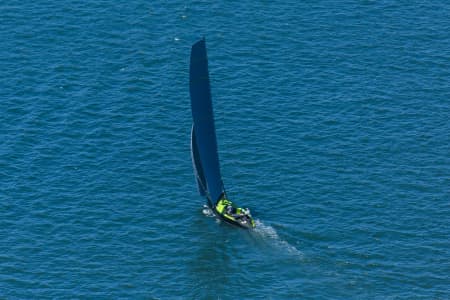 Aerial Image of SAILING IN THE HARBOUR