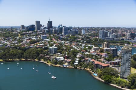 Aerial Image of MCMAHONS POINT & BERRYS BAY