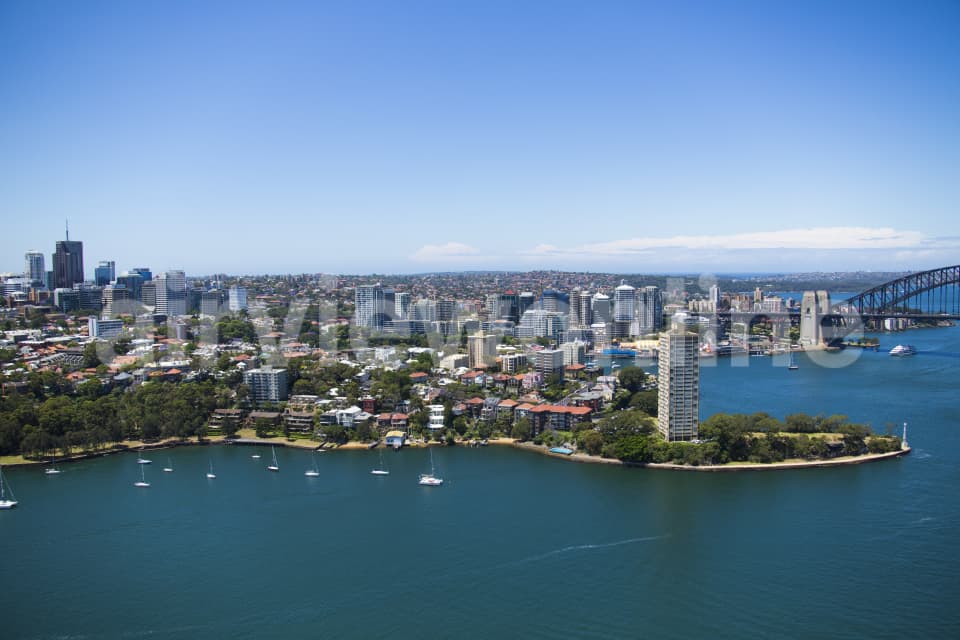 Aerial Image of McMahons Point & Berrys Bay